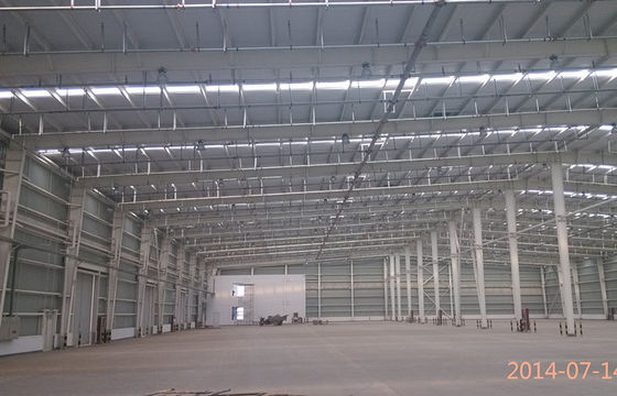 I PR Q345 irradiano il magazzino della struttura di acciaio del rivestimento