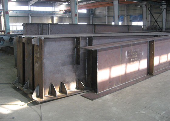 Colonna galvanizzata laminata a caldo/saldata della trave della struttura d'acciaio della sezione delle travi di acciaio H