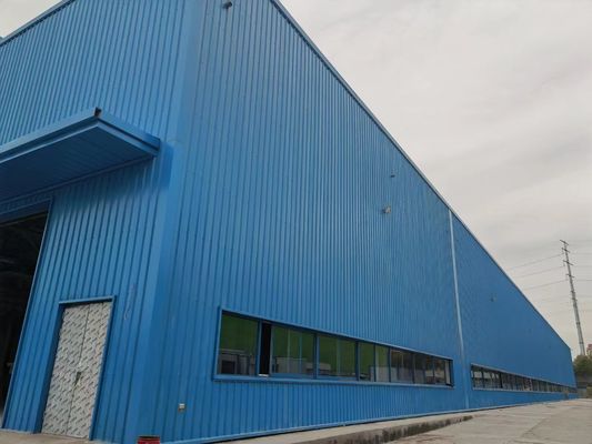 Industrial Usage Portal Frame Prefabricated Steel Structure Factory Construction