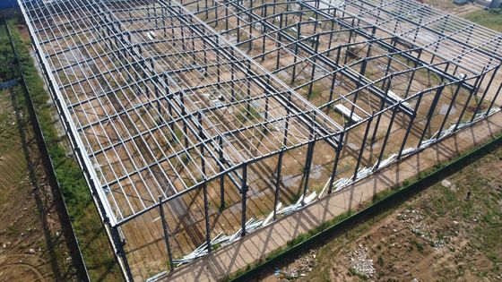 Struttura di telaio in acciaio ad alta resistenza Soluzione unica ASTM A36