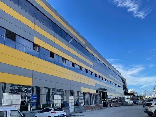 Prezzi accessibili Pratica struttura in acciaio prefabbricata magazzino bellissime prospettive progettazione per gli affari