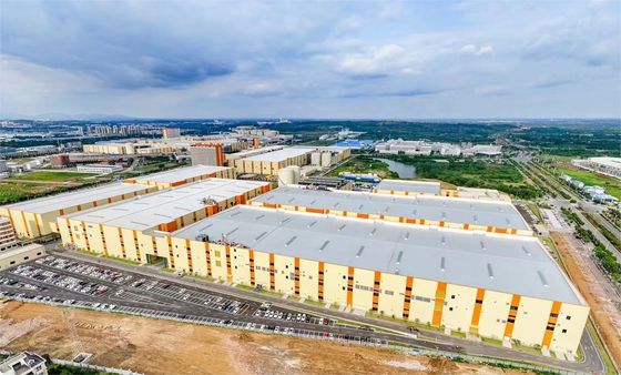 Q355B Edificio di magazzino a struttura in acciaio rispettoso dell'ambiente