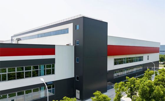 Progettazione ottimale della struttura in acciaio magazzino per il massimo utilizzo dello spazio ed efficienza