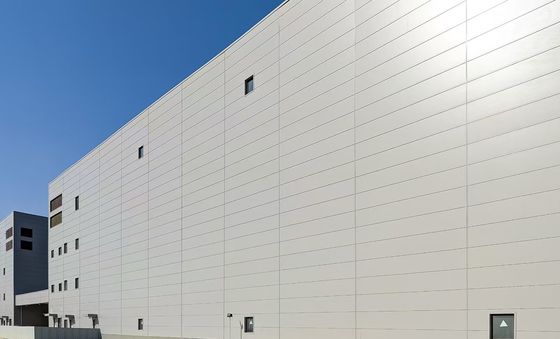 Soluzione di costruzione di magazzini con struttura in acciaio rapida e resistente con telaio rigido