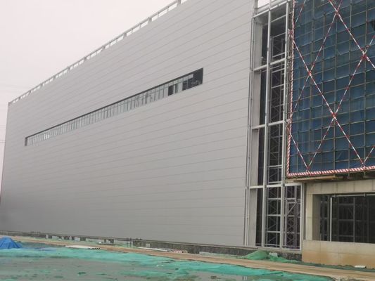 Soluzione per la costruzione di magazzini di struttura in acciaio leggera prefabbricata con dimensioni personalizzate