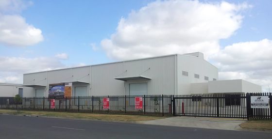 Trave e colonna a H laminati a caldo o saldati per telaio principale robusto e durevole in magazzino logistico con struttura in acciaio