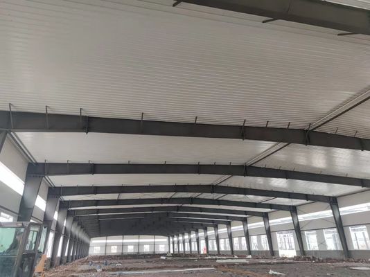 Trave e colonna a H laminati a caldo o saldati per telaio principale robusto e durevole in magazzino logistico con struttura in acciaio